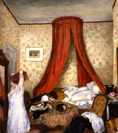 Interiør, ca. 1893 (olie på lærred) af Albert Andre