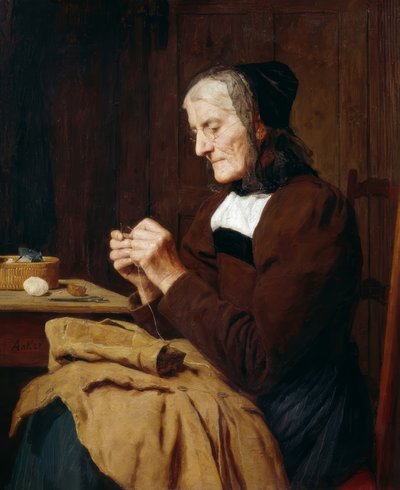 Die Großmutter von Albert Anker