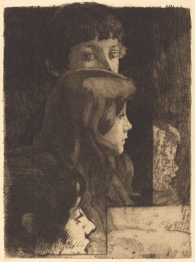 En familie af Albert Besnard