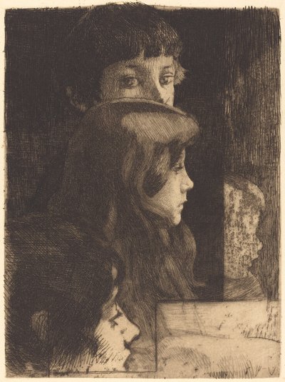 En familie af Albert Besnard