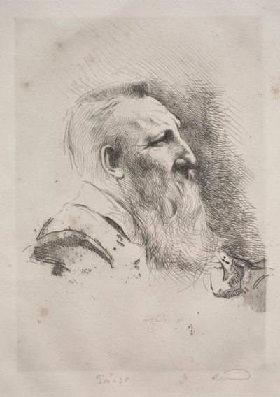 Auguste Rodin af Albert Besnard