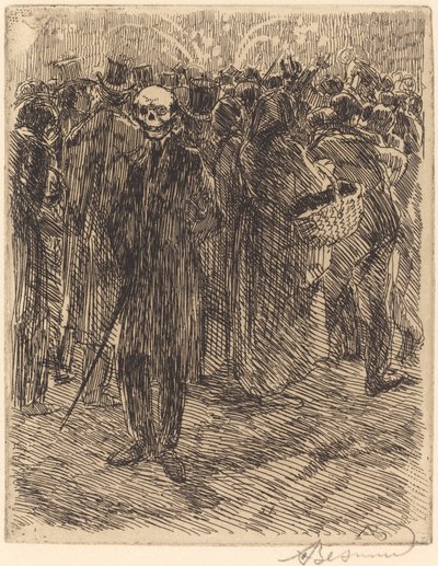 I Mængden af Albert Besnard