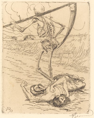 Ligegyldig (Indifferent) af Albert Besnard