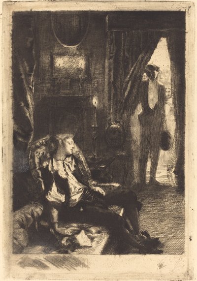Iza sover af Albert Besnard