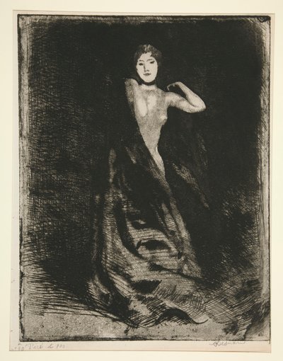 The Woman (frontispice) af Albert Besnard