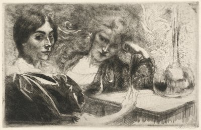 Morfinmisbrugere (morfinomaner) af Albert Besnard