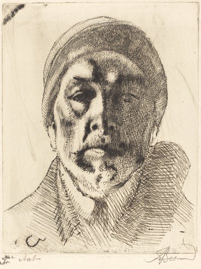 Selvportræt af Albert Besnard