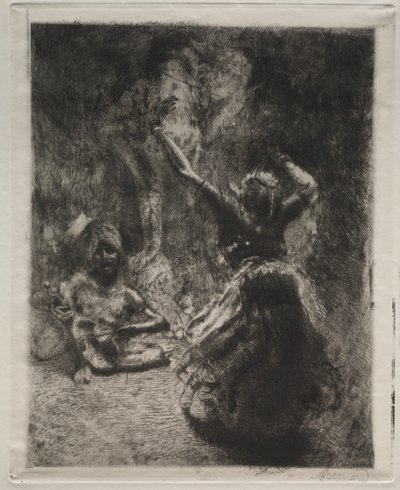 Danseren, omkring 1900. af Paul Albert Besnard