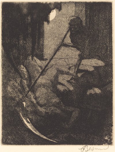 Mysteriet (Le mystère) af Albert Besnard