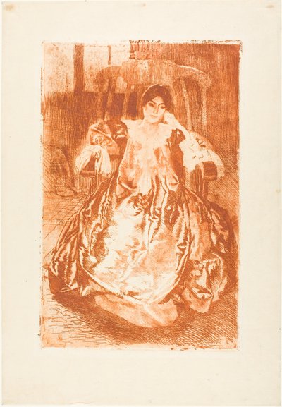 Silkekjolen af Albert Besnard