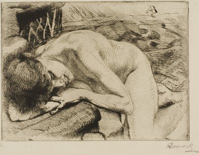 Den sovende model af Albert Besnard