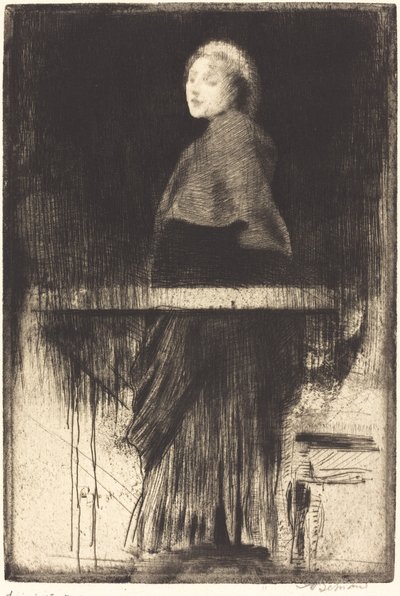 Kvinde i en Kap af Albert Besnard