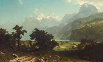 Lucerne-søen af Albert Bierstadt