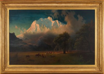 Mount Adams, Washington af Albert Bierstadt