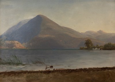 På Hudson-floden af Albert Bierstadt