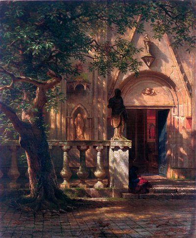 Sollys og skygge af Albert Bierstadt