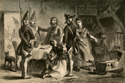 Værnepligt af tyske soldater til tjeneste i Amerika, 1877. af Albert Bobbett