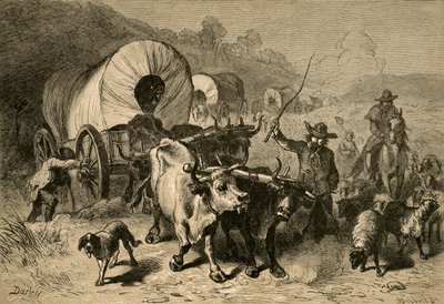 Emigration til det vestlige land, 1877. af Albert Bobbett