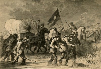 Lees Retreat efter slaget ved Gettysburg, 1878. af Albert Bobbett