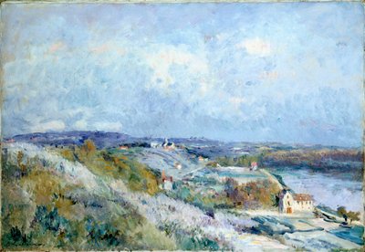 The Fields of Herblay i foråret af Albert Charles Lebourg
