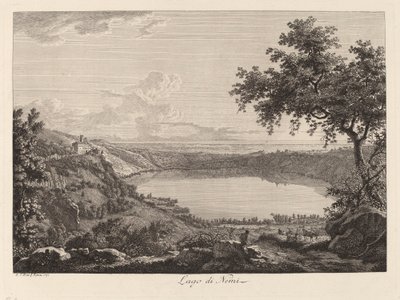 Lago di Nemi - Det bedste ved Lago di Nemi af Albert Christoph Dies