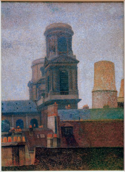 Tårnene, Saint-Sulpice af Albert Dubois-Pillet