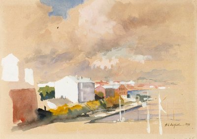 Landskab af Albert Edelfelt