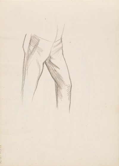 Den mandlige underkrop af Albert Edelfelt