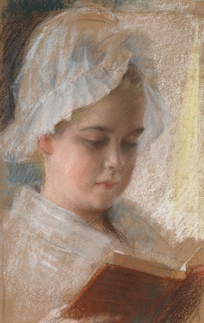 Portræt af Berta Edelfelt, skitse af Albert Edelfelt