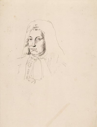 Portræt af en mand af Albert Edelfelt