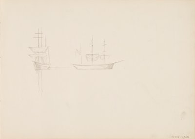 Sejlbåde af Albert Edelfelt