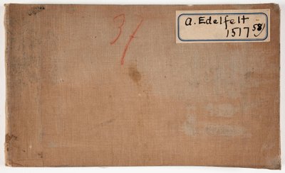 Skizzenbuch af Albert Edelfelt