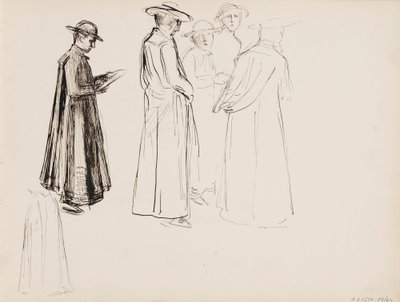 Præster af Albert Edelfelt