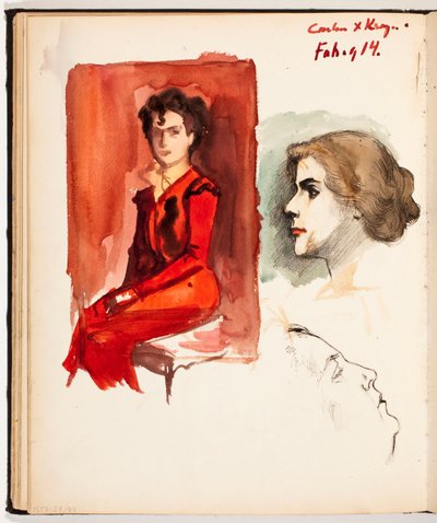 Uden titel af Albert Edelfelt