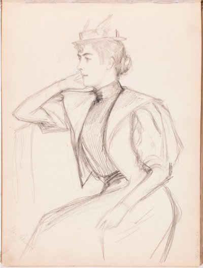 Uden titel af Albert Edelfelt