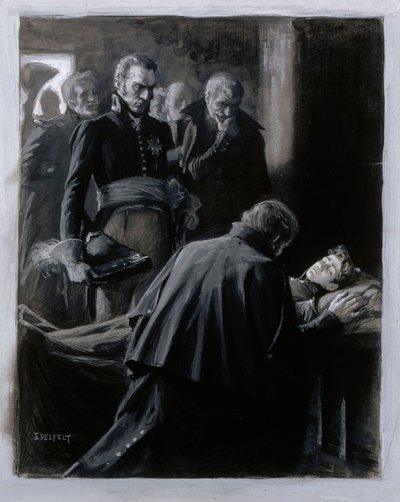 Wilhelm von Schwerin, Illustration til »Finland i det 19. århundrede« af Albert Edelfelt