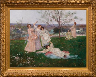 Forårsblomster, c.1897 af Albert Emile Artigue