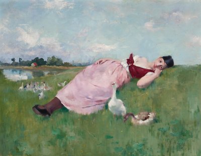 Gåsepigen af Albert Emile Artigue