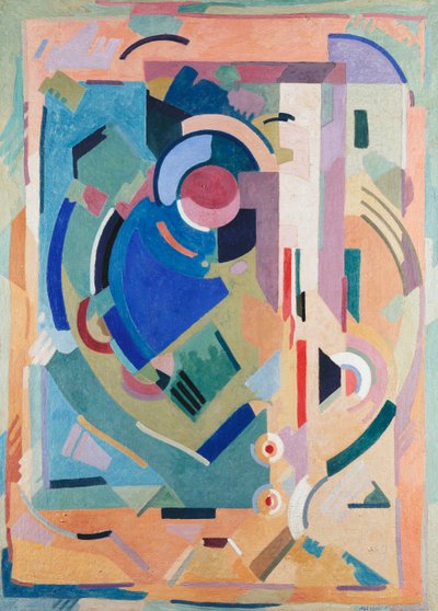 Abstrakt komposition; Abstrakt komposition af Albert Gleizes