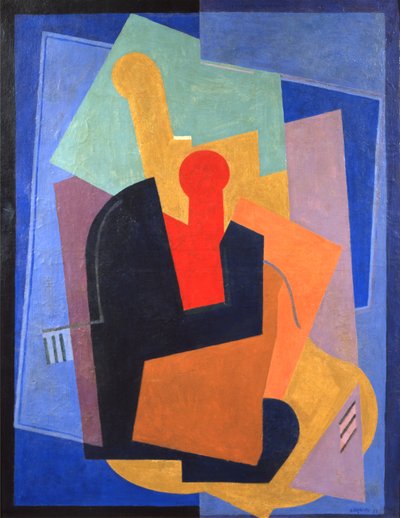 Komposition med to figurer af Albert Gleizes