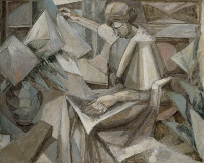 Kvinde med floks af Albert Gleizes