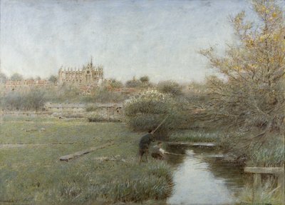 Arundel (akvarel, kropsfarve, pen og blæk på papir) af Albert Goodwin