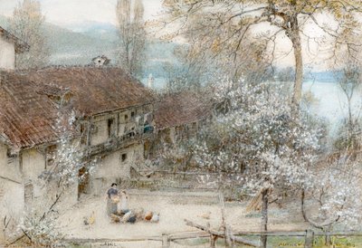 Baveno Maggioresøen af Albert Goodwin