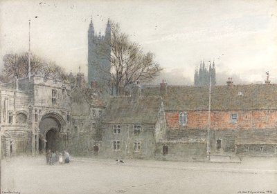 Canterbury af Albert Goodwin