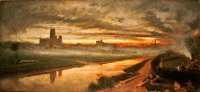 Durham af Albert Goodwin