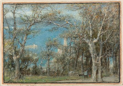 Maggioresøen af Albert Goodwin