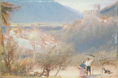 Lardeck, 1910 af Albert Goodwin