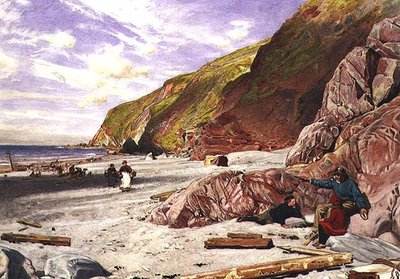 Lynmouth, Devon, historien om forliset af Albert Goodwin