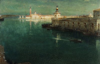 St. Giorgio fra Housetops, 1905-1906 af Albert Goodwin