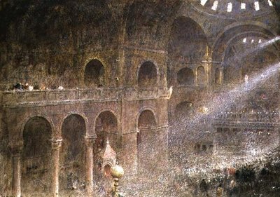 Markuskirken, Venedig fra galleriet af Albert Goodwin